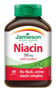 Niacín 500 mg s inozitolom 60 tbl.
