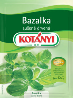 Bazalka sušená drvená