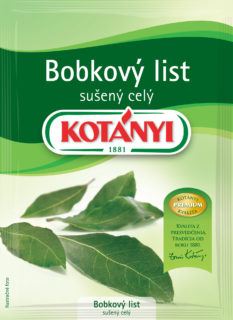 Bobkový list sušený celý
