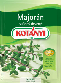 Majorán sušený drvený