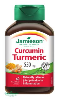 Kurkumín 550 mg, 60 cps.