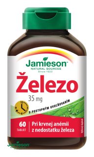 Železo 35 mg s postupným uvoľňovaním 60 tbl.