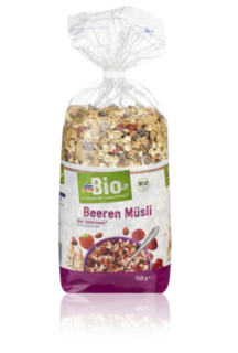 Müsli s bobuľovým ovocím