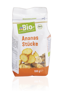 Ananás, sušené kúsky