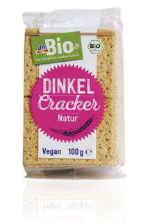 Špaldové celozrnné krekry dmBio