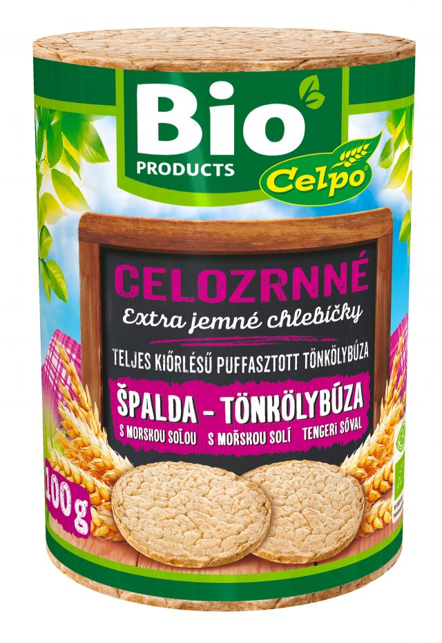 špalda, chlebíčky pufované, polystyrénové